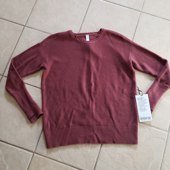 Lululemon Sweater Smoky Red - Picture 5 of 8